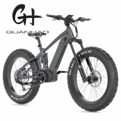 Down Tube Battery 26 inch Bafang M620 Middenmotor 48V 750W 10.5AH CE 45KM/H Fat Tire EBIKE