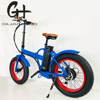 Compact 20 inch 500W 48V 14AH 28MPH elektrische vouwfiets vetband vouwfiets elektrische fiets sneeuw EBIKE