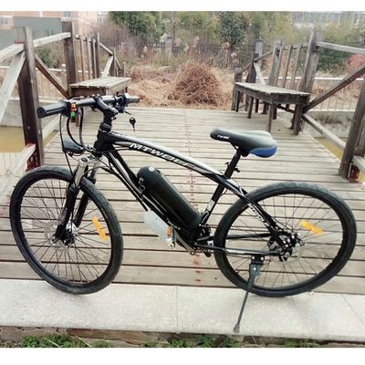 26&quot; elektrische mountainbike met 6,8AH batterijcapaciteit en 24V 250W voorwielmotor in Europa