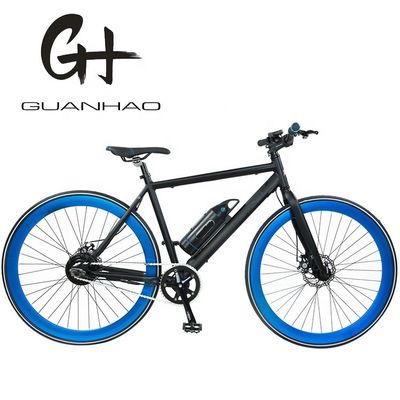 48V10.4AH Lithiumbatterij 500W Achtermotor 26 inch Aluminium City elektrische fiets voor mannen