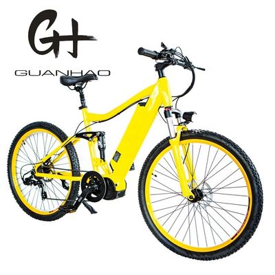 26&quot; 2.20 Electric Mountain Bike met Aluminium Alloy Frame Volle ophanging en Bafang BBS02 G510 1000W Middrive