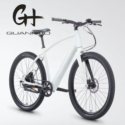 36V 350W EN15194 2007 Elektrische fiets met één snelheid met 10,41AH lithiumbatterie en PAS