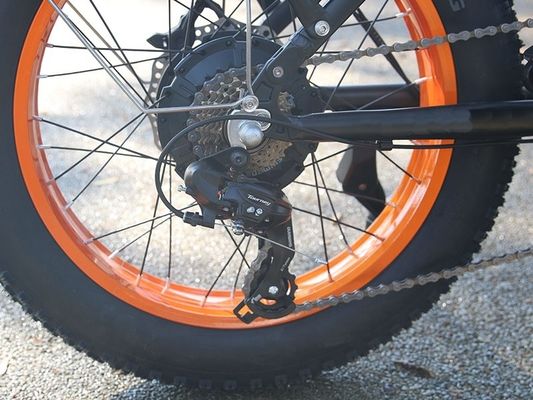 1000W 14AH volledig geveerd frame 20 &quot;x4.0 dikke band Grote platte sneeuwband Schijfrem Ebike