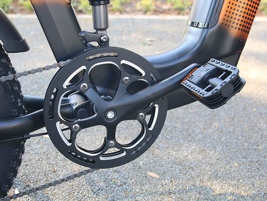 1000W 14AH volledig geveerd frame 20 &quot;x4.0 dikke band Grote platte sneeuwband Schijfrem Ebike