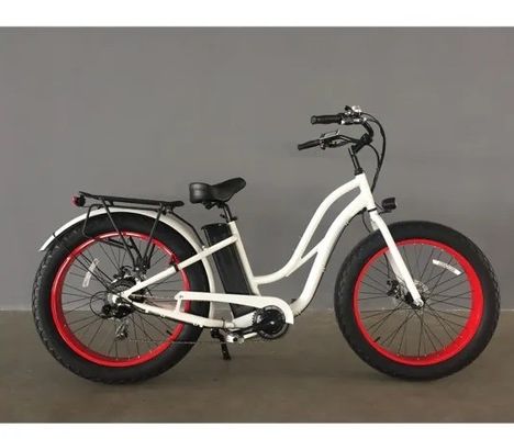 26&quot; Women Frame 17AH Lithiumbatterij 1000W Electric Cargo 48V Elektrische stadsfiets