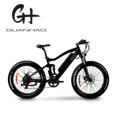750W Bafang Motor Electric Mountain Bike met Shimanu 7 Speed Gear en C 3.0 banden