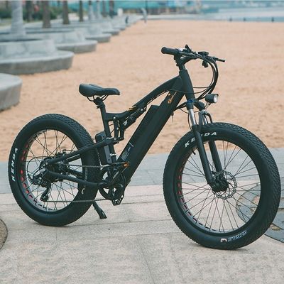 750W Bafang Motor Electric Mountain Bike met Shimanu 7 Speed Gear en C 3.0 banden