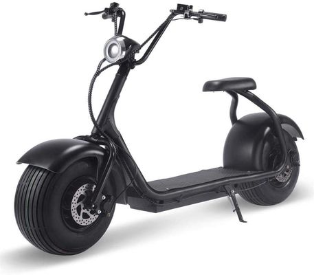 Citycoco Bike Electric Fat Tire Scooter Moped met 60V 2000w Achterhoekmotor 12&quot; Wielgrootte