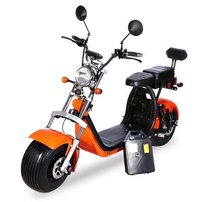 Citycoco Bike Electric Fat Tire Scooter Moped met 60V 2000w Achterhoekmotor 12&quot; Wielgrootte