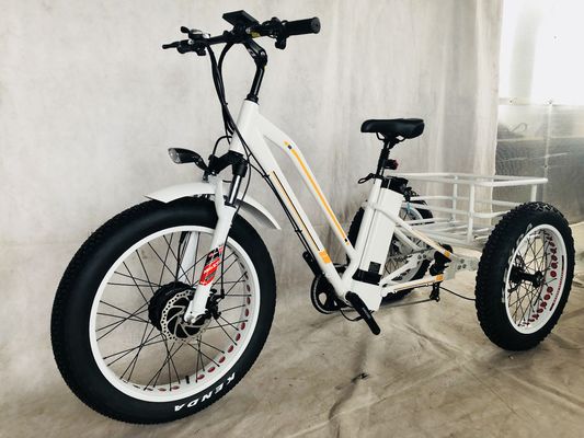 Big Power 48V 13AH 750W 45KM/H UL2849 Bafang Front Motor Elektrische vetband driewieler 20