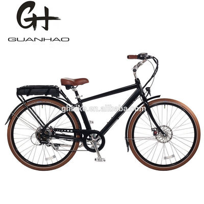 Vervaardigd 28 inch City Ebike Style elektrische fiets met aluminiumbatterij