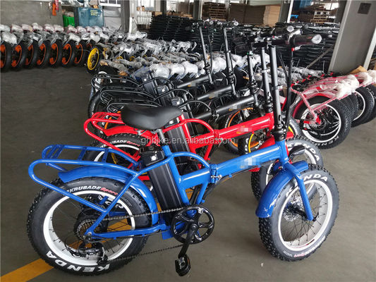 10.5 AH Batterijcapaciteit 500W vouwbare vetband vouwbare elektrische fiets E fiets fiets