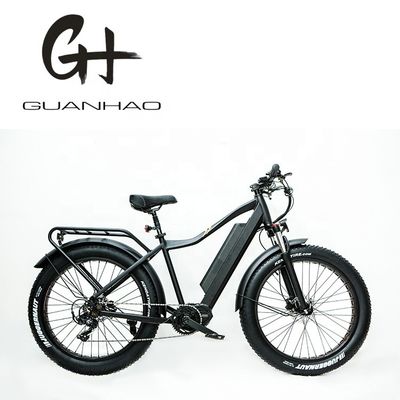 26 inch CE CPSC TUV BaFang G521 M600 500W SM 48V 17AH Battery Fat Tire Mountain EBIKE