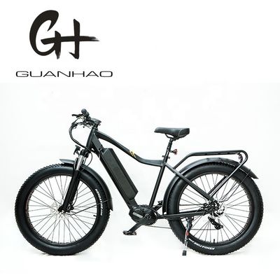 26 inch CE CPSC TUV BaFang G521 M600 500W SM 48V 17AH Battery Fat Tire Mountain EBIKE