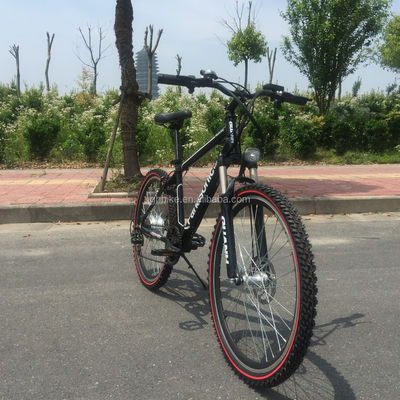 Verborgen batterij Elektrische bergfiets met staalvork en 21 versnellingsbakken