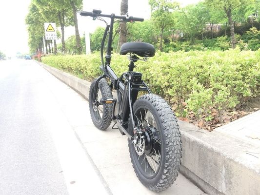 Aluminium frame 750W a2b 20 inch Fat Tire Elektrische fiets met een bereik per vermogen van 31 60 km