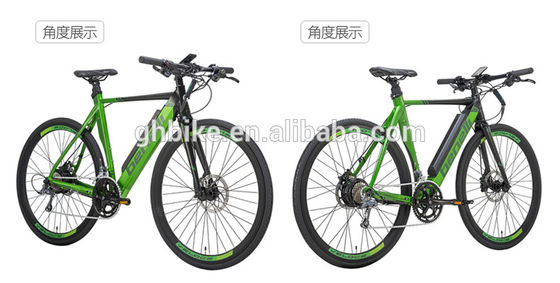 CE-gecertificeerde elektrische fiets van 200 W met 700 C-wielen en een enkele snelheid