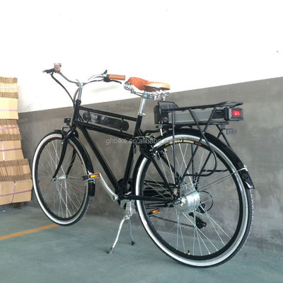 Aluminium Hub 28 inch 36V 15AH Cargo Tradition Vintage Classic Men 250W PAS E-fiets