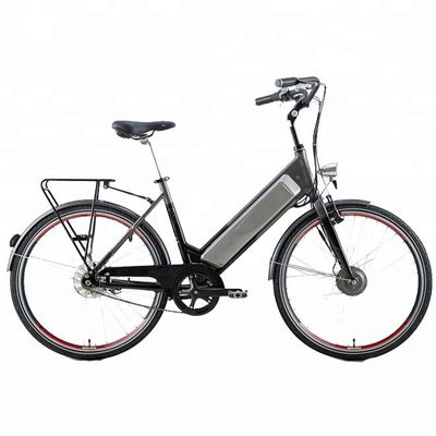 Single Speed 200-250W Green City Electric Bike voor de Europese markt 26 inch A2B in groen
