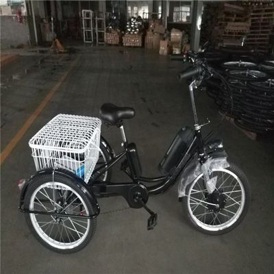 Navigeer moeiteloos door de stad op onze 350W driewiel elektrische fiets voor oudere rijders