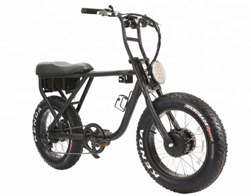 750W borstelloze motor vouwbare dikke e-bike met 20 inch band grote kracht en compacte grootte