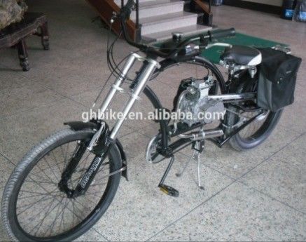 24' Motor Chopper 80CC met aluminium frame Cool Design USA Standard Motorcycle