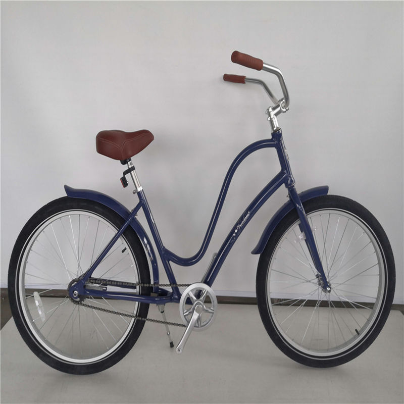 Coaster Brake 26 inch Single Speed Hybrid Unisex Beach Cruiser Bike met 26*2.35 banden