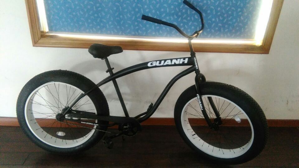 26&quot; dikke fiets met lederen zadel en aluminium frame uw ideale buitenactiviteit