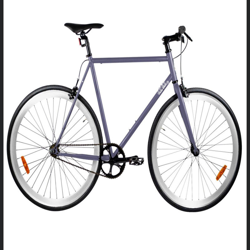 Hard Frame Fixed Gear Road Bike met Quando Hub Je perfecte metgezel op de weg
