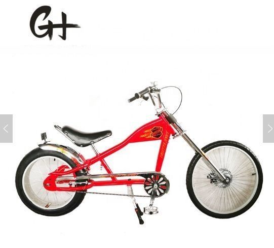 Vorkmateriaal Aluminium G24&quot;-20&quot; Single Speed OEM/ODM gemaakt in Big Adult CE Chopper Bike