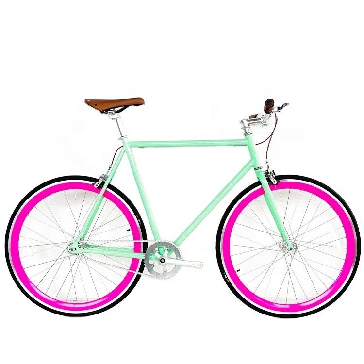 700C fiets met vaste versnellingen met een Hi-Ten staalframe en CE CPSC-certificering