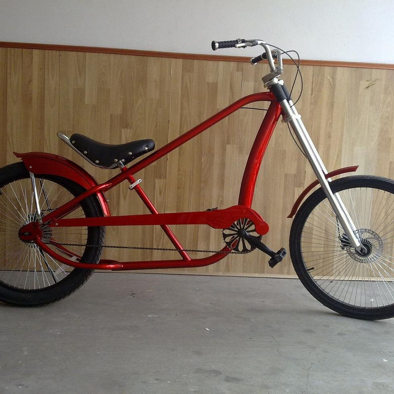 Stalen frame 27 Speed Mensen Dubbele schijfrem Chopper fiets voor lichtgewicht fietsen