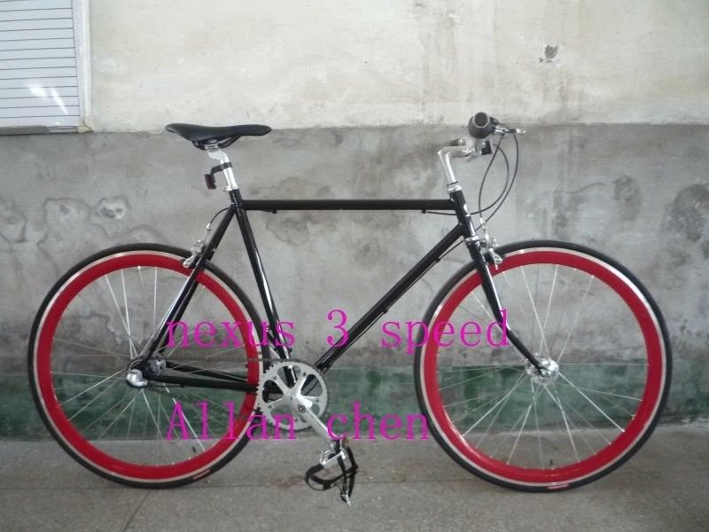 10 kg Single Speed Flip-Flop Hub Vintage Fiets Track Bike 700C Vaste versnelling Gekleurde vork
