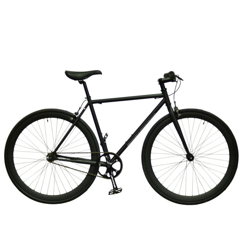 Quando Hub Zwart Kleur Aanpassen 700x28C Stalen Frame Vintage Fixie Fixed Gear Fiets
