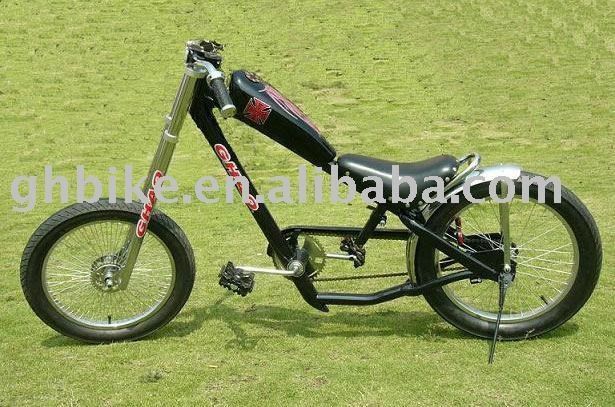 Stalen vork 20 &quot; Chopper Bike 23 Glanzend gewicht voor een soepele rijervaring