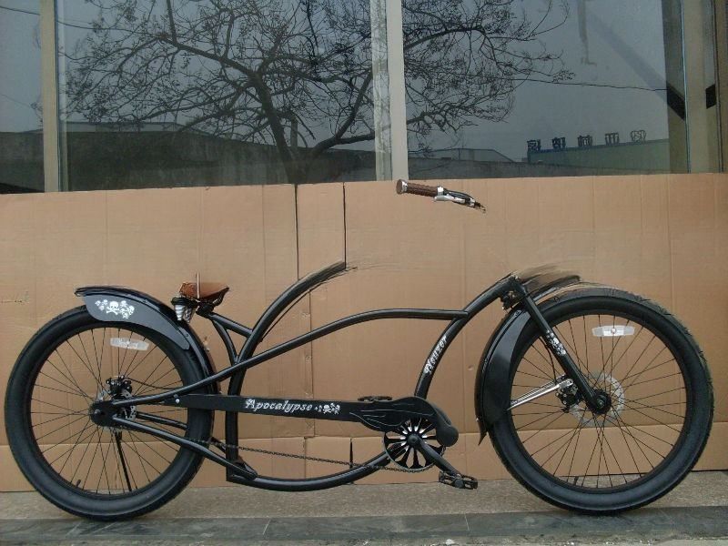 Amerikaanse markt populaire 24&quot; Chopper Bike met glansgewicht van 19kgs en stalen frame materiaal
