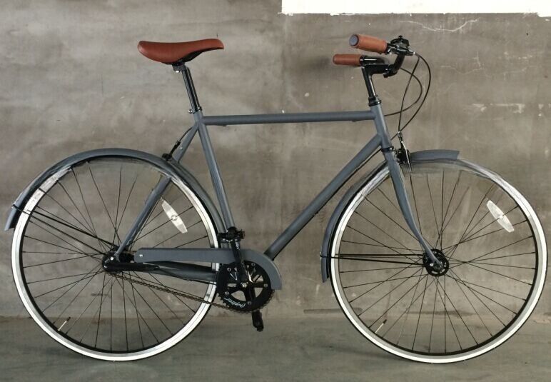 Aluminium velg Bruto Gewicht 14,0 KG Vintage Style Classic Bike Fiets 700C voor het voordeel