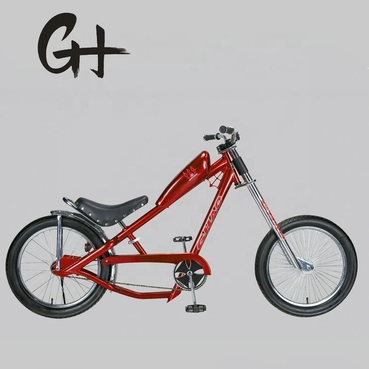 20&quot; OEM CE Single Speed Steel Frame American Chopper Bike met gewoon pedaaltype