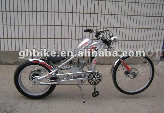 Verbeter uw Chopper Fiets met 24&quot; Gas Motor Motor Fiets en Gloss Gewicht van 35KGS