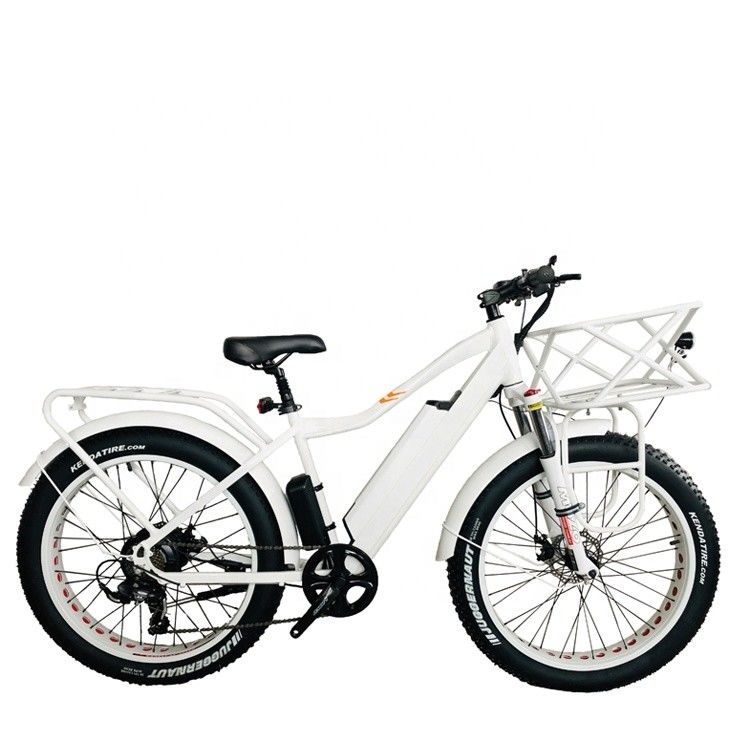 26&quot; 4.0 Big Snow Fat Tire Elektrische fiets met schijfrem en 1000W 48V 17AH achterste BaFang motor
