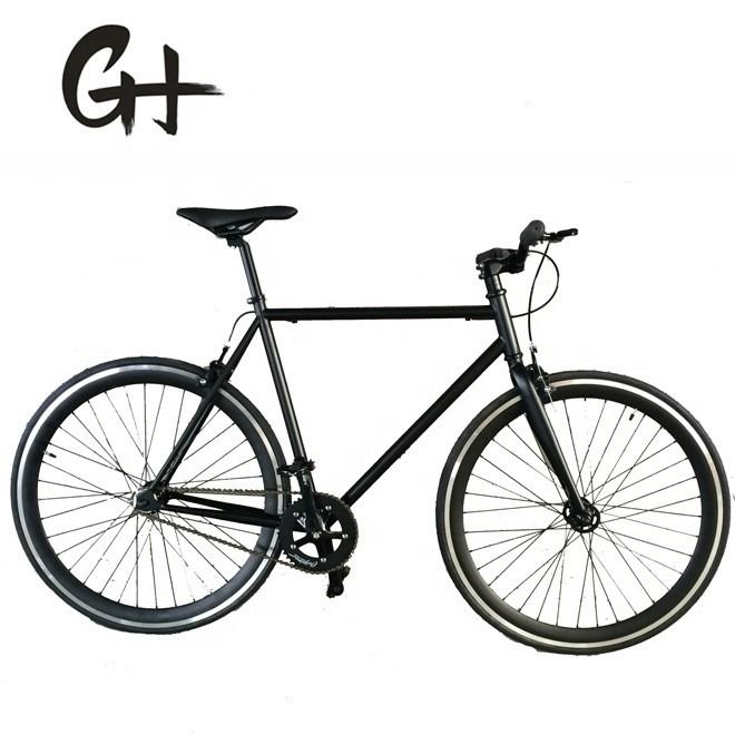 Vaste versnelling 700C EN15194 OEM kleurrijk logo CE 43MM Deep V Rim Single Speed Track Bike