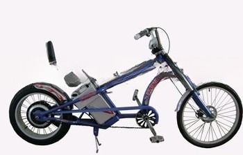 36V/10AH Batterijcapaciteit 24 inch Chopper Fiets Beste keuze met 30km/h Max Speed