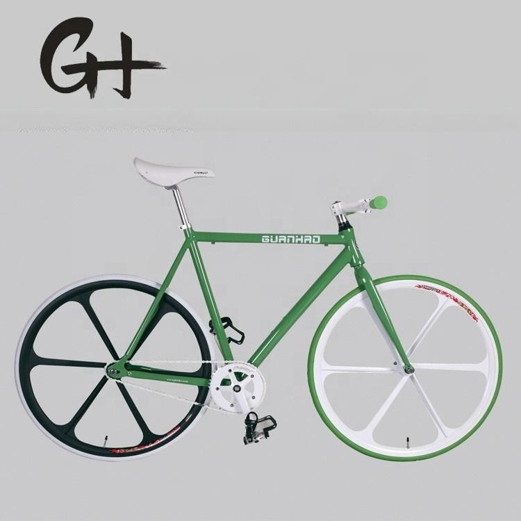 Custom kleur vaste versnelling fiets met aluminium legering frame en magnesium legering Teny Wheel