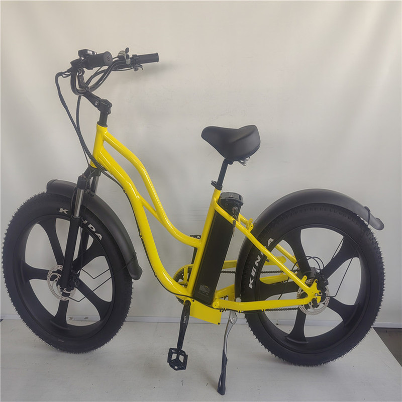 26 inch Bafang Motor 750W 48V 5 Spaken Stap door grote banden Vetband elektrische fietsen
