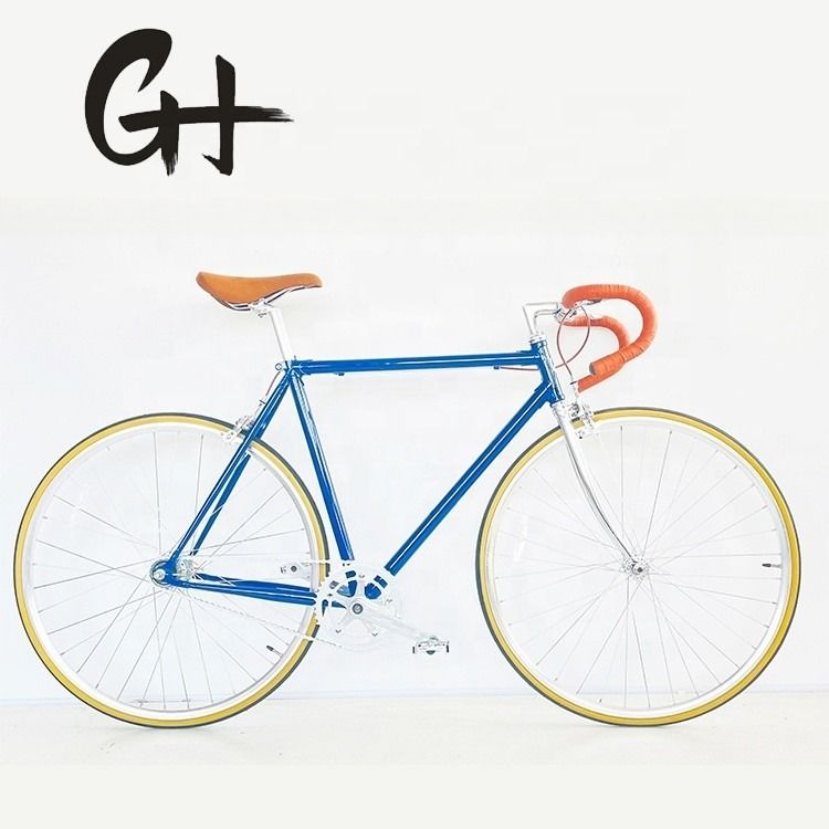 CR-MO STEEL 4130 Geladen frame fork voor Vintage Inner SRAM 2S Track Fixie Gear fiets
