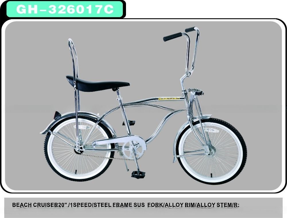 Glanzend Gewicht 12kg 20&quot; Low Rider Bike Kleine Beach Cruiser Fiets te koop