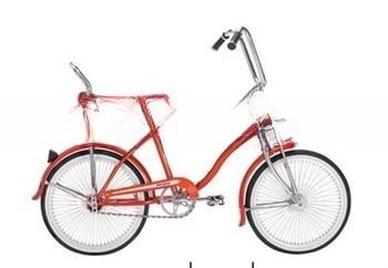 17kg GHAO 20' Low Rider Bike Steel Frame Chrome Finish voor budgetvriendelijk rijden