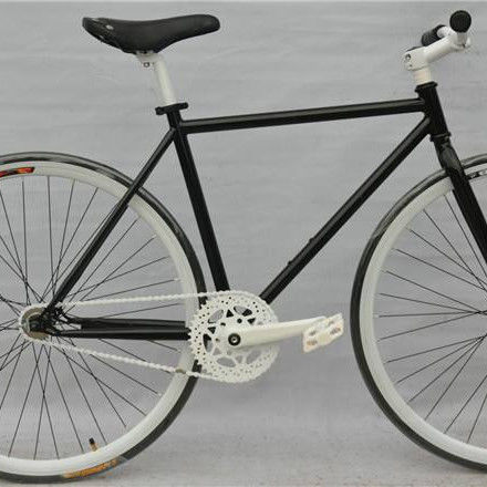 Steel Fork GHBIKE 700c Fixie Bike Fixed Gear Bike met KMC keten en mooi ontwerp