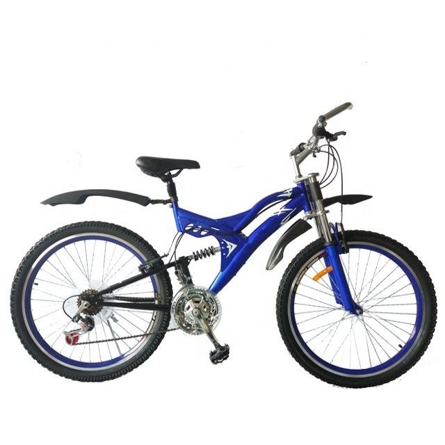26&quot; volop ophangend bergfiets voor zware ladingen laadvermogen 120kg 21 snelheden