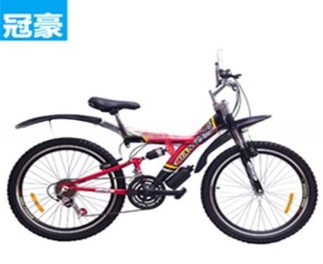 24 inch Full Suspension Mountain Bike voor 2015 Sale Alloy Handlebar Stem en 21 Speed